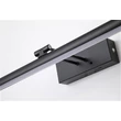 Aplica de perete Searchlight Holton metal, negru, LED, 3W, 74lm, 3000K-4000K-6500K - 96500-45BK
