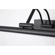 Aplica de perete Searchlight Herron metal, negru, LED, 3W, 74lm, 3000K-4000K-6500K - 96510-45BK