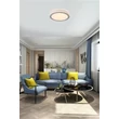 Plafoniera Searchlight Galactic metal, plastic, alb, LED, 24W, 3084lm, 3000K - 98800-40WH