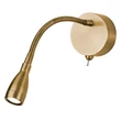 Aplica de perete Searchlight FLEXY metal, alama, LED, 0,80W, 6500K, 71 Lm - 9917SB