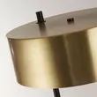 Lampadar Searchlight KNOX metal, negru, auriu, E27 - EU20225-1GO