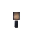 Veioza Searchlight GROOVE ceramic, textil, albastru, E14 - EU22353AZ
