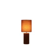 Veioza Searchlight GROOVE ceramic, textil, portocaliu, E14 - EU22353OR