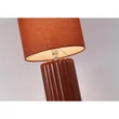 Veioza Searchlight GROOVE ceramic, textil, portocaliu, E14 - EU22353OR