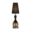 Veioza Searchlight MARAKESH metal, sticla, textil, negru, E27 - EU23186BK