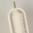 Veioza Searchlight CAPSULE metal, sticla, acril, alama, LED, 17W, 3000K, 1649 Lm - EU28805SB