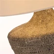 Veioza Searchlight Avaya ceramic, textil, maro, bej, E27, 60W - EU44210AB