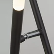 Lampadar Searchlight Wands metal, negru, LED, 14.02W, 342lm, 2700K - EU4869BK