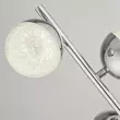 Lampadar Searchlight MARBLES metal, crom, LED, 4000K, 16.5W, 1875lm - EU5089CC
