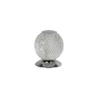 Veioza Searchlight Allure metal, acril, crom, transparent, G9, 5W - EU51482CC