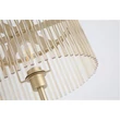 Lampadar Searchlight Swizzle metal, sticla, auriu, sampanie, E27, 60W - EU55626CP