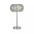 Veioza Searchlight Marylin metal, cristal, crom, transparent, G9, 33W - EU5817CC