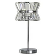 Veioza Searchlight UPTOWN metal, cristal, crom, transparent, G9 - EU59411-2CC