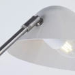 Lampadar Searchlight Swan metal, crom, alb, E27, 60W - EU60420WH