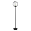 Lampadar Searchlight RONDO metal, negru, E27 - EU60832BK
