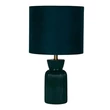 Veioza Searchlight Tia ceramic, textil, verde, E14, 60W - EU66033EM