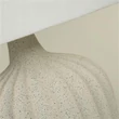 Veioza Searchlight Padstow ceramic, textil, krém, alb, E27, 60W - EU66037CR