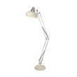 Lampadar Searchlight GOLIATH metal, crom, crem, E27 - EU8082CR