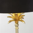 Veioza Searchlight Palm metal, textil, alama, negru, E27, 10W - EU81212BK