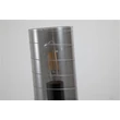 Veioza Searchlight Broughton metal, sticla, negru, fumuriu, E27, 60W - EU82329SM