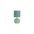 Veioza Searchlight Fete sticla, textil, verde, E27, 60W - EU85474GR