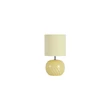 Veioza Searchlight Fete sticla, textil, galben, E27, 60W - EU85474YL