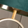 Veioza Searchlight Modish metal, textil, bronz, verde, E27, 60W - EU94102EM