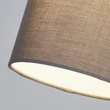 Abajur Searchlight textil, gri, B22, E14, E27 - SO701898