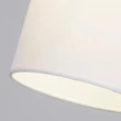 Abajur Searchlight textil, alb, B22, E14, E27 - SO701901
