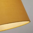 Abajur Searchlight textil, galben, B22, E14, E27 - SO701913