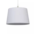 Abajur Searchlight textil, alb, B22, E14, E27 - SO701914
