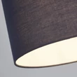 Abajur Searchlight textil, mov, B22, E14, E27 - SO701920