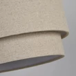 Abajur Searchlight textil, gri, B22, E14, E27 - SO701926