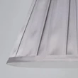 Abajur Searchlight textil, argintiu, B22, E14, E27 - SO701934
