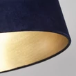 Abajur Searchlight textil, mov, B22, E14, E27 - SO701947