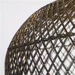 Abajur Searchlight rattan, negru, E14, E27 - SO701958