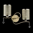 Aplica de perete FAUST metal, bronz, E14 - H005WL-02BZ