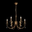 Candelabru FORTE metal, alama, E14 - H011PL-06BS