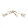Plafoniera ISABELLA metal, sticla, auriu, E14 - MOD138CL-04MG