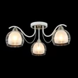 Plafoniera NIKKI metal, sticla, alb, E27 - MOD140CL-03W