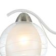 Plafoniera NIKKI metal, sticla, alb, E27 - MOD140CL-03W
