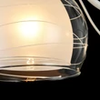 Plafoniera NIKKI metal, sticla, alb, E27 - MOD140CL-03W