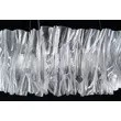 Pendul Slamp ACCORDÉON metal, Lentiflex, Steelflex, argintiu, transparent LED, 3000K, 52W, 5900lm - ACRSM00SLV01T30NMTEU