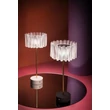 Veioza Slamp ACCORDÉON metal, Lentiflex, alb, transparent LED, 2700K, 1,3W, 150lm - ACRT000PRW000BT000EU