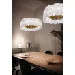 Veioza Slamp ACCORDÉON metal, Lentiflex, Cristalflex, alb, transparent E27 + E14 - ACRTM00WHT00000000EU