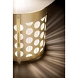 Veioza Slamp ATMOSFERA metal, tehnopolimer, Goldflex, Lentiflex, auriu E27 - ATSTM00GLP00000000EU