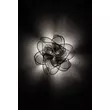 Plafoniera Slamp LA BELLE ETOILE metal, Cristalflex, negru, transparent LED, 2700K, 15W, 2150lm - ETOCS00BLK00000LEDEU