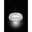 Pendul Slamp KALATOS metal, tehnopolimer, Lentiflex, transparent E27 - KLTSM00PRS01T00000EU