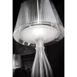 Veioza Slamp LIZA metal, tehnopolimer, Lentiflex, transparent E27 - LIZTM00PRS000RE000EU