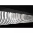 Pendul Slamp MODULA metal, tehnopolimer, Lentiflex, negru, transparent LED, 70W, 3000K, 7542lm - MODS000DPB01TDB000EU